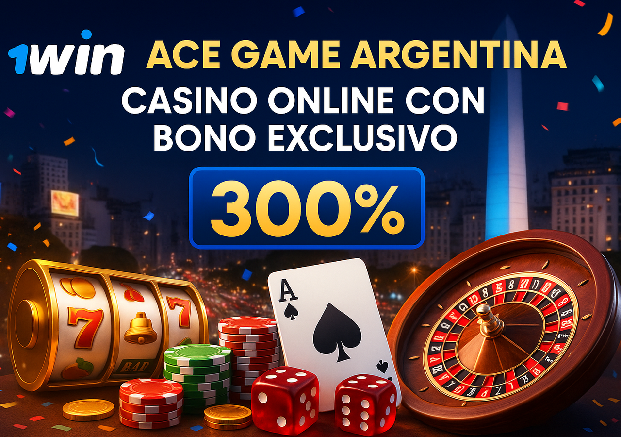 Ace Game Argentina bono 300% casino online